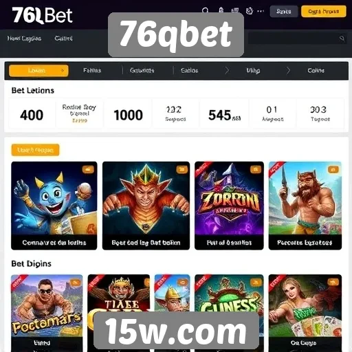 76qbet oferece ampla variedade de jogos online